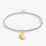 A Little 'Good Fortune' Bracelet In Silver And Gold Plating From Joma Jewellery