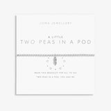 A Little 'Two Peas In A Pod' Bracelet In Silver Plating From Joma Jewellery