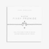 A Little 'Pinky Promise' Bracelet In Silver Plating From Joma Jewellery