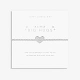 A Little Big Hugs Bracelet In Silver Plating From Joma Jewellery