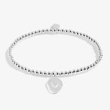 A Little 'Cousins By Family Friends By Choice' Bracelet In Silver Plating Joma Jewellery