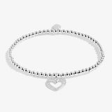 A Little 'Happy Birthday Sister' Bracelet In Silver Plating Joma Jewellery