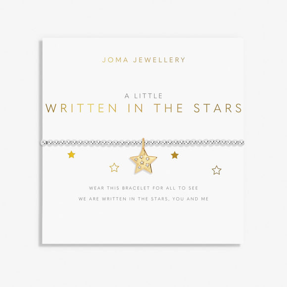 A Little 'Written In The Stars' Bracelet  In Silver Plating Joma Jewellery