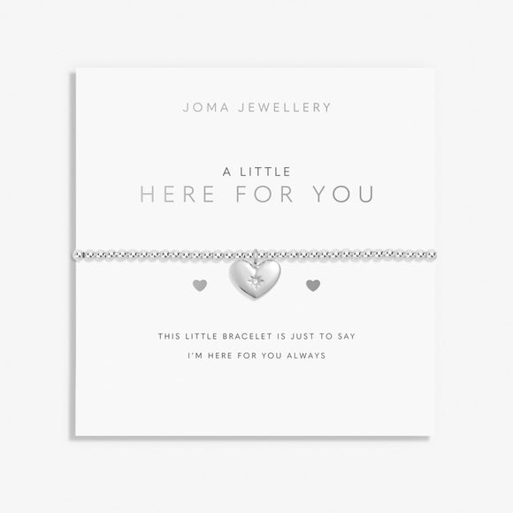 A Little 'Here For You' Bracelet In Silver Plating Joma Jewellery