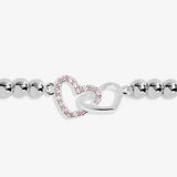 A Little 'Beautiful Bestie' Bracelet In Silver Plating Joma Jewellery