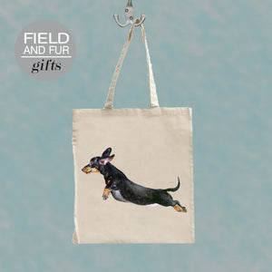 Field and Fur Gifts - Freddy, Dachshund Tote Shopping Bag