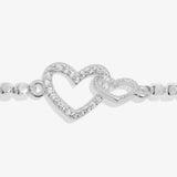 Joma Jewellery Forever Yours 'Amazing Godmother' Bracelet In Silver Plating