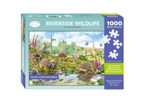 Otter House Riverside Wildlife - 1000 Piece Jigsaw Puzzle