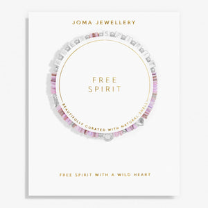 Joma Jewellery Happy Little Moments 'Free Spirit' Bracelet In Silver Plating