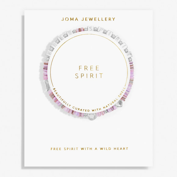 Joma Jewellery Happy Little Moments 'Free Spirit' Bracelet In Silver Plating