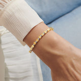 Joma Jewellery Happy Little Moments 'Unstoppable' Bracelet In Silver And Gold Plating