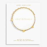 Joma Jewellery Happy Little Moments 'Unstoppable' Bracelet In Silver And Gold Plating