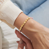 Joma Jewellery Happy Little Moments 'Strength' Bracelet In Gold Plating