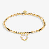 Joma Jewellery  A Little 'Happy Birthday' Bracelet In Gold Plating