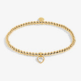 Joma Jewellery  A Little 'Happy 50th Birthday' Bracelet In Gold Plating