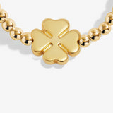 Joma Jewellery  A Little 'Luck' Bracelet In Gold Plating