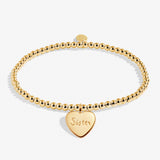 Joma Jewellery  A Little 'Super Sister' Bracelet In Gold Plating