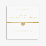 Joma Jewellery  A Little 'Special Daughter' Bracelet In Gold Plating