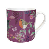 Otter House  Vintage Garden - Robin - Tarka Mug