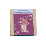 Otter House Notecard Pack (10 Cards) - Flower Pot & Tea Caddy