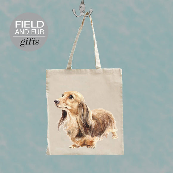 Field and Fur Gifts - Lily, Dachshund Tote Shopping Bag