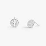 Boxed Life's A Charm 'Family' Earrings In Silver Plating Joma Jewellery