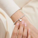 Joma Jewellery Life's A Charm 'Birthday' Bracelet In Silver Plating