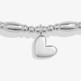 Joma Jewellery Life's A Charm 'Birthday' Bracelet In Silver Plating