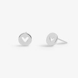 Boxed Life's A Charm 'Birthday' Earrings In Silver Plating Joma Jewellery