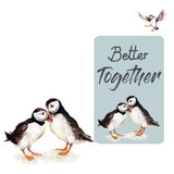 Field and Fur Gifts - PUFFIN, Fridge Magnet greetings card