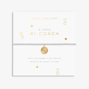 A Little 'Number One Coach' Bracelet By Joma Jewellery