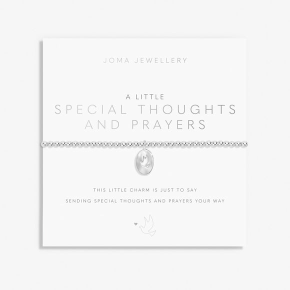 A Little 'Special Thoughts & Prayers' Bracelet By Joma Jewellery