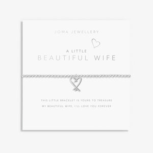 A Little 'Beautiful Wife' Bracelet' Bracelet By Joma Jewellery