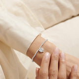 A Little 'Friendship Is A Knot That Cannot Be Untied' Bracelet By Joma Jewellery