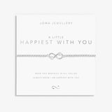 A Little 'Happiest With You' Bracelet'  By Joma Jewellery