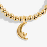 Gold  A Little  'Love You To The Moon And Back' Bracelet By Joma Jewellery