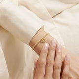 Gold A Little 'True Friend' Bracelet by Joma Jewellery