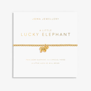 A Little Lucky Elephant Bracelet  by Joma Jewellery