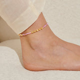 Happy Little Moments 'Beautiful Dreamer' Anklet Gold Plating By Joma Jewellery