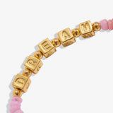 Happy Little Moments 'Beautiful Dreamer' Anklet Gold Plating By Joma Jewellery