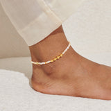 Happy Little Moments 'Let Your Soul Glow' Anklet Gold Plating By Joma Jewellery