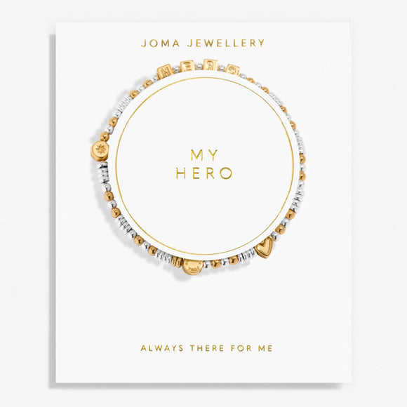 Joma Jewellery Happy Little Moments My Hero Gold Plated Bracelet