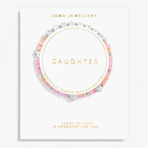 Joma Jewellery Happy Little Moments Daughter Silver Plated Bracelet