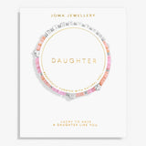 Joma Jewellery Happy Little Moments Daughter Silver Plated Bracelet