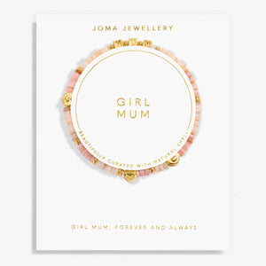 Joma Jewellery Happy Little Moments Girls Mum Silver Plated Bracelet