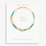 Joma Jewellery Happy Little Moments 'Boy Mum' Bracelet