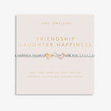 Joma Jewellery Forever Yours 'Friendship Laughter Happiness' Bracelet