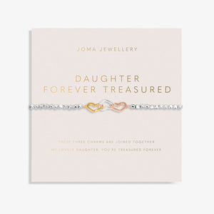 Joma Jewellery Forever Yours 'Daughter Forever Treasured' Bracelet