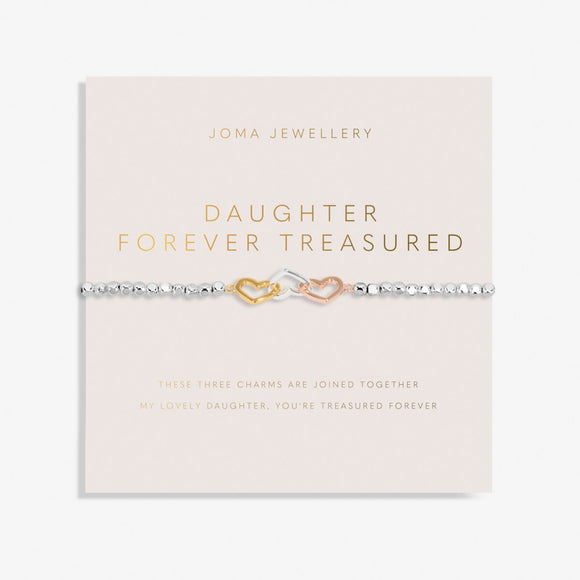 Joma Jewellery Forever Yours 'Daughter Forever Treasured' Bracelet