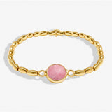 Joma Jewellery Serenity Stones Watermelon Quartz Bracelet